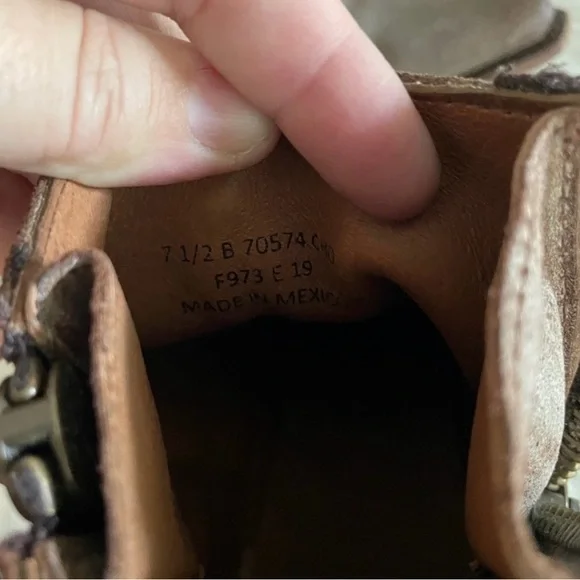 FRYE Women's Chocolate Genuine Leather Ankle Booties - Picture 10 of 11